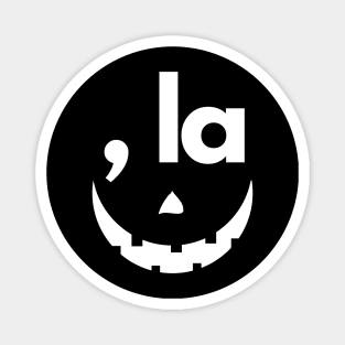 Comma La Halloween Magnet